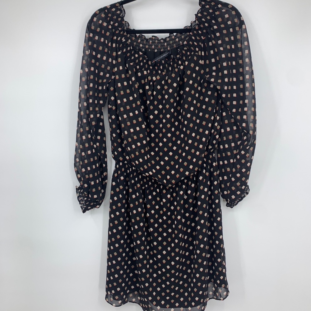 WHBMβ Womens medium dress blouson fit and flare gem